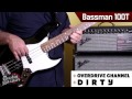 Fender Bassman 100T Bass Amp Head Demo