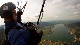 2016-05-27: Paraglding at the mountain Wallberg (close to the lake Tegernsee)