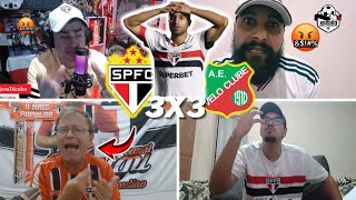 REAÇÕES DOS SÃO PAULINOS REVOLTADOS '' É INACREDITÁVEL '' SÃO PAULO 3X3 VELO CLUBE- PAULISTÃO 2025