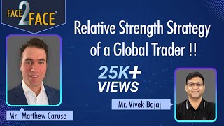 Relative Strength Strategy of a Global Trader !! #Face2Face with Matthew Caruso