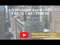 Luxury condo-Cultural Mile-overlooking Millennium Park on Michigan Avenue-6 N Michigan 1503