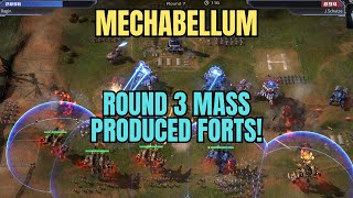 MASS PROD FORTS + FANGS! - Mechabellum