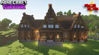 Minecraft: How To Build a Survival Forest House || Freezn Gamer || #minecraft #survival #ep59