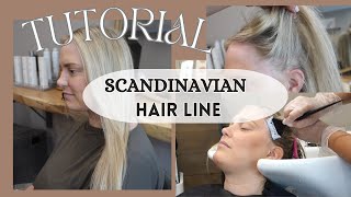 SCANDINAVIAN HAIRLINE TUTORIAL