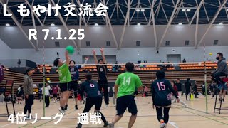 しもやけ交流会ソフト大会　4位リーグ　遥戦