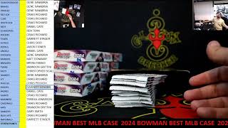 CAJUNBREAKER 2024 BOWMAN BEST MLB CASE #12 2-1-2025