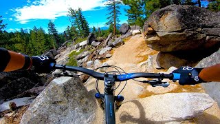 Upper Kingsbury Stinger | One of the best downhill trail in Tahoe!