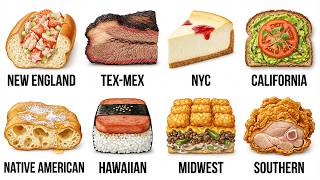 All USA Cuisines EXPLAINED
