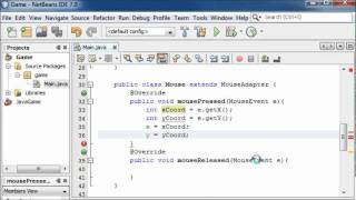Java Game Programming for Beginners - #8 - Handling Mouse Input