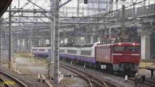 【廃車か!?】485系 配給列車 EF81 139号機+485系3000番台(6両) Rail transport