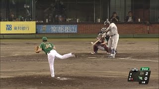 【プロ野球パ】ブランコ、一軍復帰戦での豪快な一振り！2号ソロHRを放つ 2015/06/23 E-Bs