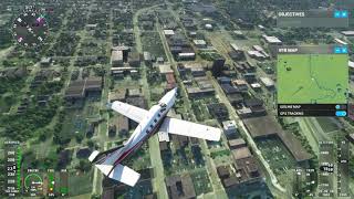 Downtown Jackson, Michigan | Microsoft Flight Simulator