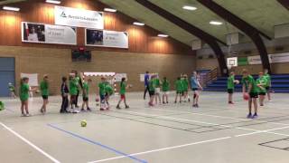 Håndboldskole i Midtfyns Fritidscenter