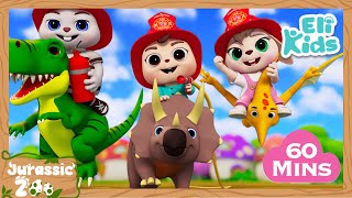 Dinosaur Rescue Team +More | Toy Fun | Eli Kids Songs & Nursery Rhymes