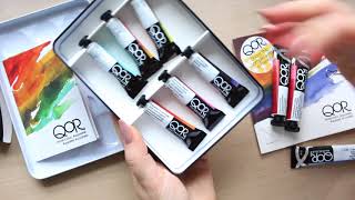 QOR High Chroma Watercolour Set | Full Review Part 1/2