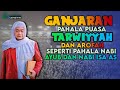 ABUYA UCI TURTUSI - GANJARAN PUASA TARWIYYAH DAN AROFAH POHARA JASA