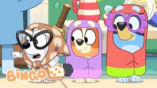 Chaotic Cousin Moments! 😆 🧡 | Bluey, Bingo, Muffin, and Socks! 💜 | Bingo - Official Channel