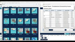 17.7.7 Packet Tracer - Troubleshoot Connectivity Issues