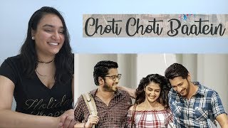 Choti Choti Baatein Lyrical | Maharshi | Mahesh Babu | PoojaHegde | REACTION!