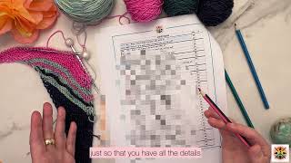 How to Use the Knitmas in July 2024 Tracking Worksheet