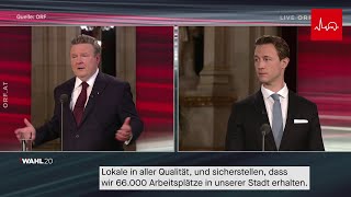 Wien Checker: Die Spitzenkandidat*innen bei der Elefantenrunde auf ORF II am 8.10.2020