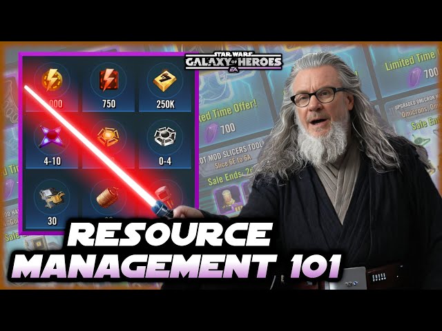 Resource Management 101 For Star Wars Galaxy Of Heroes In 2025 Swgoh Tv