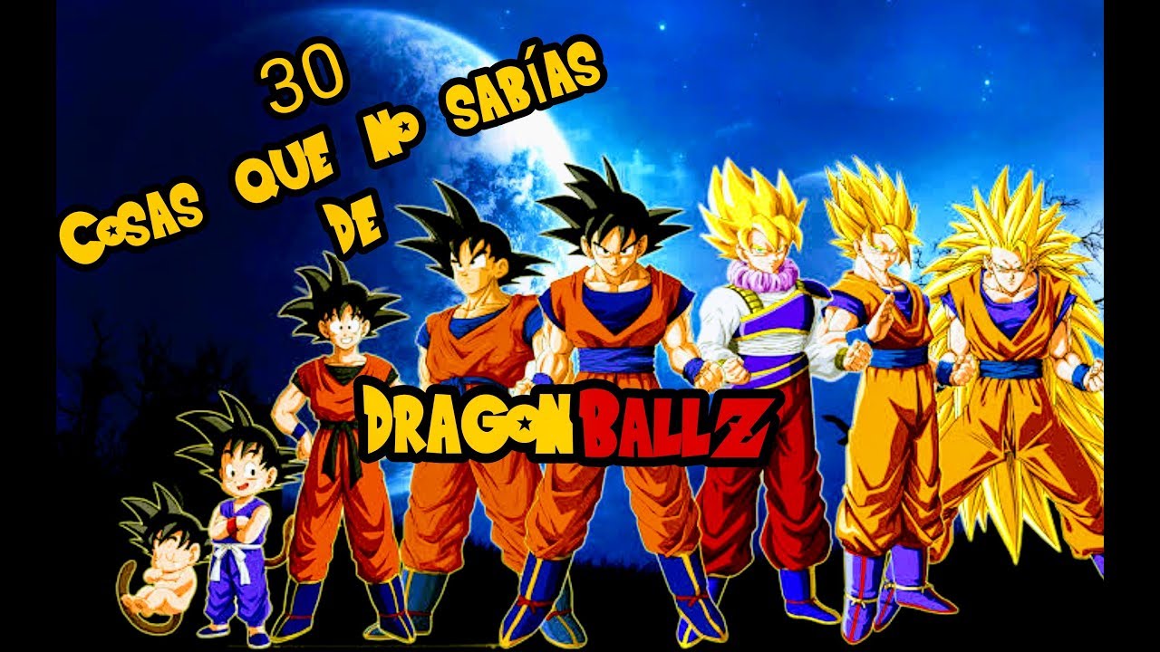 30 Cosas Que No Sabías De Dragon Ball - YouTube