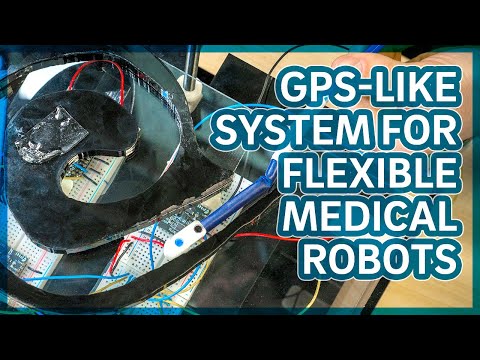 Low-cost, highly accurate GPS-like system for flexible medical robots