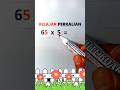 Belajar perkalian - perkalian mudah #perkalian #matematika #maths #shorts