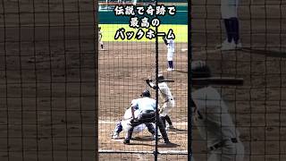 【2024年夏の甲子園】関東第一 vs 神村学園 伝説のバックホーム #夏の甲子園 #高校野球 #関東第一 #神村学園 #奇跡のバックホーム #伝説のバックホーム #バックホーム