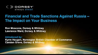 Financial and Trade Sanctions Against Russia – The Impact on Your Business