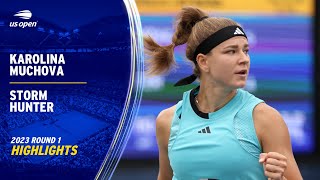 Karolina Muchova vs. Storm Hunter Highlights | 2023 US Open Round 1