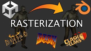 Unity - How to Create a Diablo 2 Monster - 3D to 2D Rasterization Pixel Art with Blender