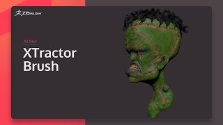 ZBrush 2020 - XTractor Brush