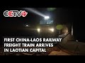 First China Laos Railway Freight Train Arrives in Laotian Capital