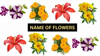 Name of Flowers || फुलहरुको नाम || Both in Nepali And English