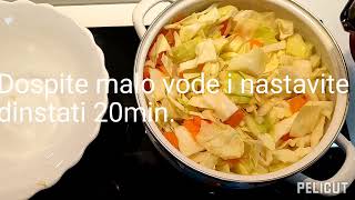 Varivo od slatkog kupusa-slatki kupus-Sweet cabbage stew - sweet cabbage