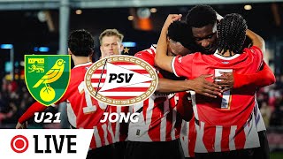 LIVE ⚽️ | Norwich U21 - Jong PSV (Premier League International Cup)