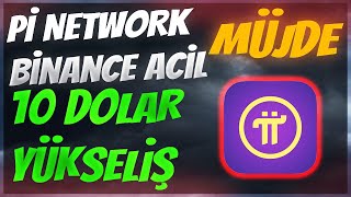 Pi Network Binance Listeleme Duyurusu ! Pi Coin 10 Dolar Yükseliş ACİL #xrp #ripple #altcoin #picoin