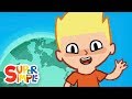 Bye Bye Goodbye | Goodbye Song for Kids | Super Simple Songs