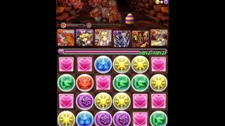 【パズドラ攻略】「ネルヴァ灼熱林 火を纏う戦士」フェニックスナイト