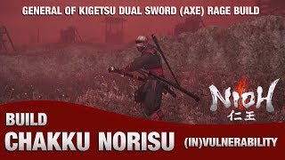 Nioh - Chakku Norisu Dual Sword Build (Way of the Wise Invulnerable Build)