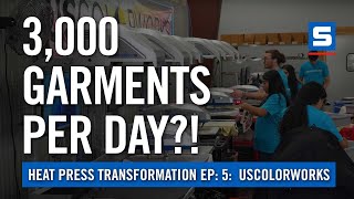 3,000 Orders Per Day?! Automation in Print at USColorworks | Heat Press Transformation Ep. 5