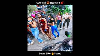 Girl 😍 Dar Gayi 😋 Super Bike | Ninja Z900 | Girl Reaction #shorts