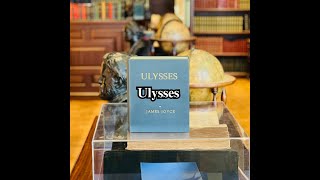 Rare first edition of Ulysses  by James Joyce