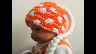 Choti wali topi buno.  knit braid cap hat  ( चोटी  वाली टोपी बुने ) || Knitting Hindi ||