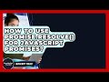 How To Use Promise.resolve() For JavaScript Promises? - JavaScript Toolkit