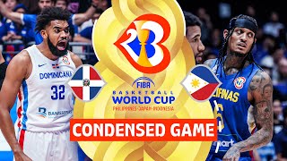 Dominican Republic 🇩🇴 vs Philippines 🇵🇭 | Full Game Highlights | FIBA Basketball World Cup 2023