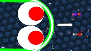 Slither.io 1 Troll Smart Snake vs Fat Snakes Epic Slitherio Gameplay