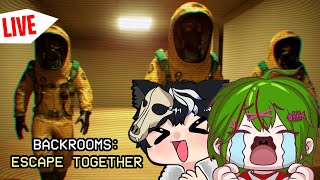 【🔴LIVE】HORORWRRR - BACKROOMS - ESCAPE TOGETHER